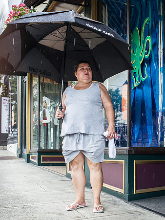 Woman with Sock no. 1