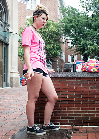 Chick with Cig