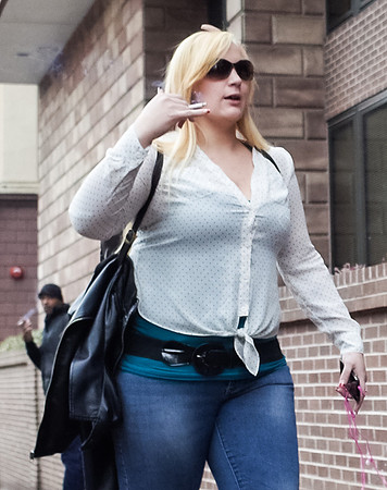 Outside the Courthouse