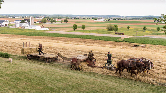Baling the Winter Rye