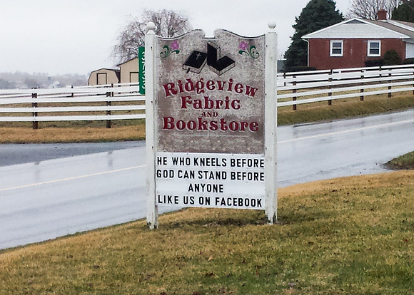 Amish Bookstore