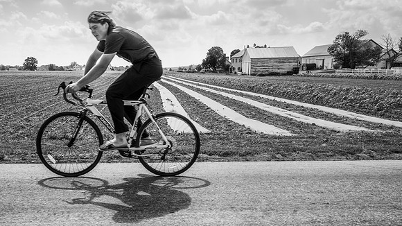 Amish Biker