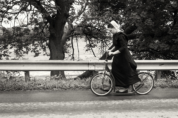 Scooting Home from Church