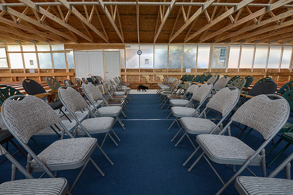Amish Wedding Setup