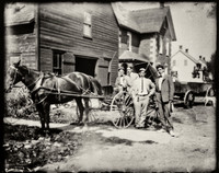 Country Gents. Ontario, Canada, c.1890s