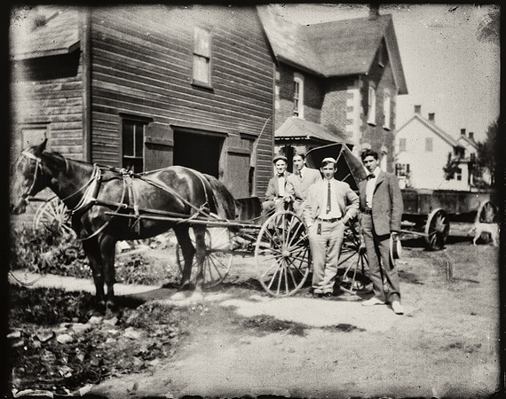 Country Gents. Ontario, Canada, c.1890s