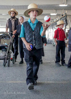 Amish Boy and Ball