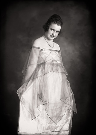Portrait of a Woman in a Dress n.d. (Julius Born)